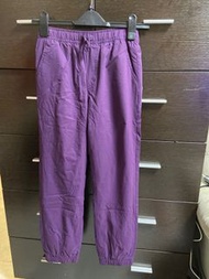 Bossini 橡根褲頭保暖褲uni sex easy fit fleece Pants - purple