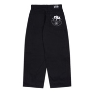 NEOPLANE - Baggy Jeans Vell Unisex Black Seluar Baggy Lelaki Seluar Baggy Tracksuit