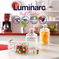 Luminarc Glass Rondo Jar Condiment Food Storage Container Pot Cookies Balang Kaca Bekas Kuih Raya Bo