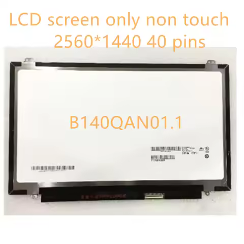 F LCD B140QAN01.1 QHD 2K 14.0 Inch B140QAN01 2560*1440 for HP Elitebook 840 G4 G3 laptop lcd screen 
