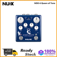 NUX NDO6 Queen of Tone Dual Overdrive Guitar Pedal NDO 6 Queen of ToneTH99 OBYI