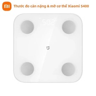 Cân Thông Minh Mỡ Cơ Thể Xiaomi Mi S400 Cân Phòng Tắm Bluetooth Có Màn Hình LED Theo Dõi Nhịp Tim Nh