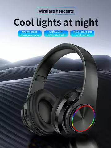 B39 Wireless Bluetooth Headphones With Mic Noise Cancelling Headsets Stereo Sound Earphones Sports G