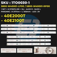 Coocaa 40 inch TV Backlight 40E2000T 40E2100T 5800-W40001-LP00 5800-W4001-RP00