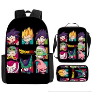 beg sekolah budak lelaki beg sekolah bag sekolah Cross-Border Supply dragon ball dragon ball Backpac