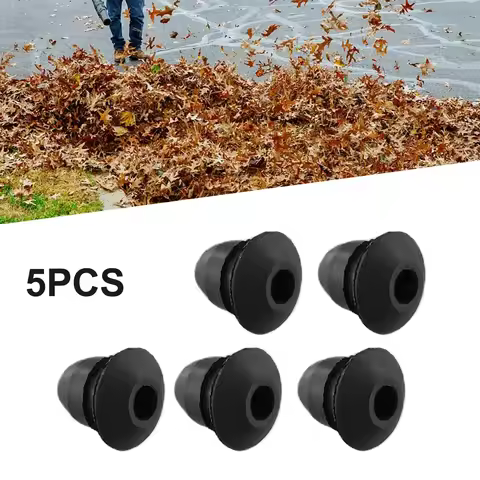 5pcs Fuel Tank Grommet 1 Hole X 9mm Fits For STIHL BG75 FS40 HL75 TS460 019T BR320 BR340 BR380 BR400