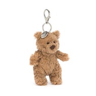 🐻 [現貨包郵 In Stock Free Shipping] Jellycat Bartholomew Bear Bag Charm 巴賽羅熊熊鎖匙扣 (包順豐) 🐻