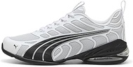 Mens Voltra Running Shoes, White/Black, 7