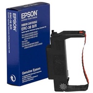 EPSON C43S015376(ERC38B/R) 原裝色帶-黑/紅色(10小盒/大盒)