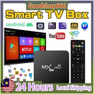 Android13 TV Box 4K HD Smart TV Box 8GB+256GB 2.4G WIFI Android Media Player Google Assistant Netfli