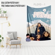 PINK FLOYD BAND CLOTH POSTER - pink floyd bedroom wall decoration - wall decoration - pink floyd wal