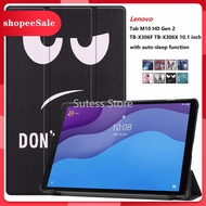 [Hot Sale] Lenovo Tab M10 HD Gen 2 TB-X306F TB-X306X 10.1 inch Leather Tablet case can be a lock stand