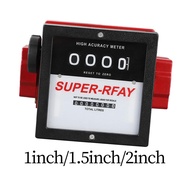 Fuel Flow Liter Meter Mechanical Fuel Meter Reliable for Fuel Transfer Pumps