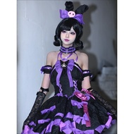 Mrs. Red Sanrio cos Clothing Mrs. Red Sanrio cos Mrs. Red Sanrio Wig Mrs. Red Shoes