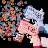 Funky Town astronaut automatic soap bubble sprayer, fun outdoor toy for kids