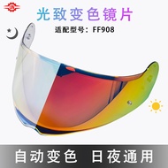 Untuk Visor Pengganti Helmet Motosikal LS2 FF908 Strobe II Lensa Anti-UV Capacetes Casco Moto Acceso