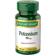 美國Nature's Bounty 葡萄糖酸鉀 99亳克 100粒