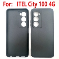 For Itel City 100 C671L Case Phone Cover Shell Soft TPU Protective Casing
