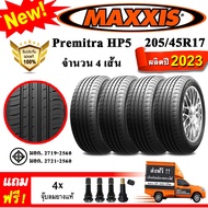 ยางรถยนต์ ขอบ17 MAXXIS 205/45R17 รุ่น PREMITRA HP5 (4 เส้น) ยางใหม่ปี 2023