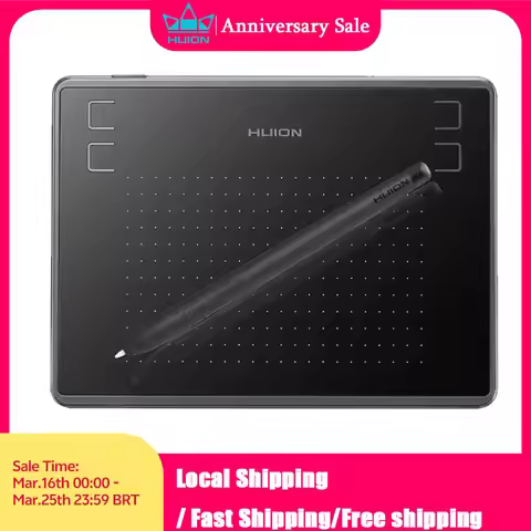 HUION H430P Digital Tablets Micro USB Signature Graphics Drawing Pen Tablet OSU Game Battery-Free Ta