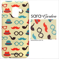 【Sara Garden】客製化 手機殼 Samsung 三星 S9+ S9plus 英倫翹鬍子 手工 保護殼 硬殼