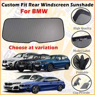 Rear Windscreen Custom Fit Car Sunshade BMW X1 X3 X5 F30 318 F10 520 Block 67.3% UVB & 66.9% UVA Rad