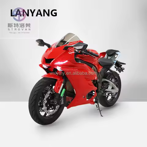 OEM LANYANG DK Racing Electric Motorcycle 180-200KM/H Ebike 96v Lithium Battery 15000w Scooter R6 CN