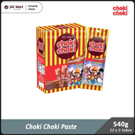 CHOKI CHOKI Paste (Chocolate / Chocomilk / Chococashew) With Boboiboy AR Card | 540G [12 x 5 x 9G]