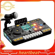 [Hot-Sale] Kids DJ Mixer Controller Kids DJ Mixer Controller Toy Table Musical Toy with LED Lights S