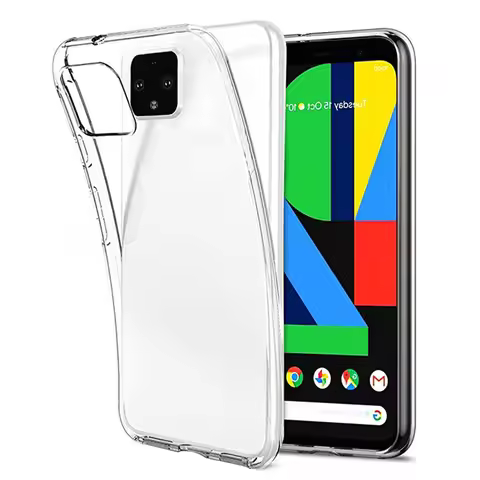 Clear Soft TPU Case For Google Pixel 4 5 3A 3 2 XL Silicone Phone Cover For Google Pixel 4 5 4A Pixe