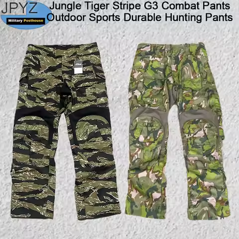 Jungle Tiger Stripe G3 Combat Pants Outdoor Sports Durable Hunting Pants