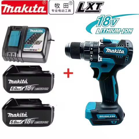 Genuine Makita Battery 6Ah 5Ah 9Ah 18V Battery Power Tools Li-ion Replacement LXT BL1850 BL1840 for 