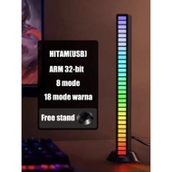 Lampu Music LED RGB Bar Strip Spectrum Sound Control Atmosphere Light Music level light Lampu LED RG