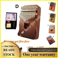 ◵ ☬ ◩ 【Good Wood】17 keys Kalimba Thumb Piano Acoustic Finger Piano Music Instruments