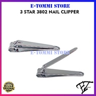3 STAR 3802 NAIL CLIPPER (6CM X 1CM)