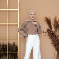 ASKA.ID - SHERINA PLEATS TOP PREMIUM MUSLIMWanita (4778)