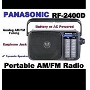 Panasonic RF2400D Portable Radio FM/AM