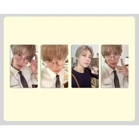 2026 New SHINee Photocard Double Sides Printing Korean Style Coated LOMO Card Taemin Personal Card F