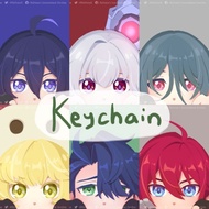 GANTUNGAN Keychain Honkai/ Keychain: Star Rail (HSR), Acrylic Keychain, 5cm [Belobog: Underground]