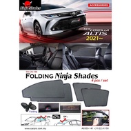 Toyota altis corolla 2021 2022 2023 window door sun shade shades sunshade sunshades cover curtain visor bodykit body kit
