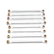 RC Car Upgrade Chassis Fixing Pull Rod Kit for 1/12 MN128 MN86 G500 RC Car Upgrade Parts Silver