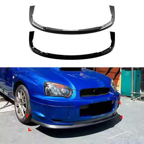 Front Bumper Lip Splitter Diffuser Spoiler For Subaru Impreza WRX STI VA 2004 2005 Front Bumper Lowe