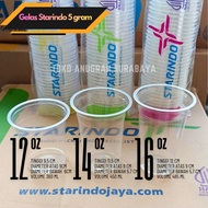 Starindo Plastic Cups 12oz 14 oz 16 oz 5 grams