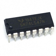 Ic Logic 74LS47 DIP16 - SN74LS47 SN74LS47N