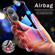 for huawei nova 9 se case transparent casing soft silcone shockproof back cover hauwei  nova 9se coq