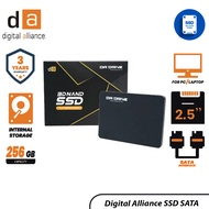 Ssd SATA 256GB - SSD DIGITAL ALLIANCE SATA 256GB - SATA 2.5" - SSD 3D NAND - Official Guarantee
