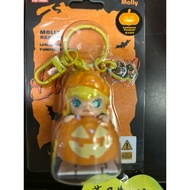 Physical Store Official Pop Mart Halloween Molly Pumpkin Luminous Pendant