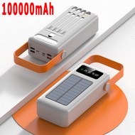 MBK แบตสำรองชาร์จเร็ว 100000mAh QC 3.0 PD 20W Fast Quick Charger Solar Power Bank เพาเวอร์แบงค์ พาเว