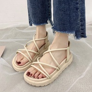 Fashionable, youthful Korean style sandals for women going out, going to school, going to the beach