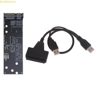 Doublebuy SSD to 2 5  22Pin Converter Card with USB Cable for A1466 A1465 A1398